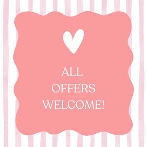 ✨ALL OFFERS WELCOME!✨